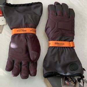 Black Diamond Purple and Black Gloves